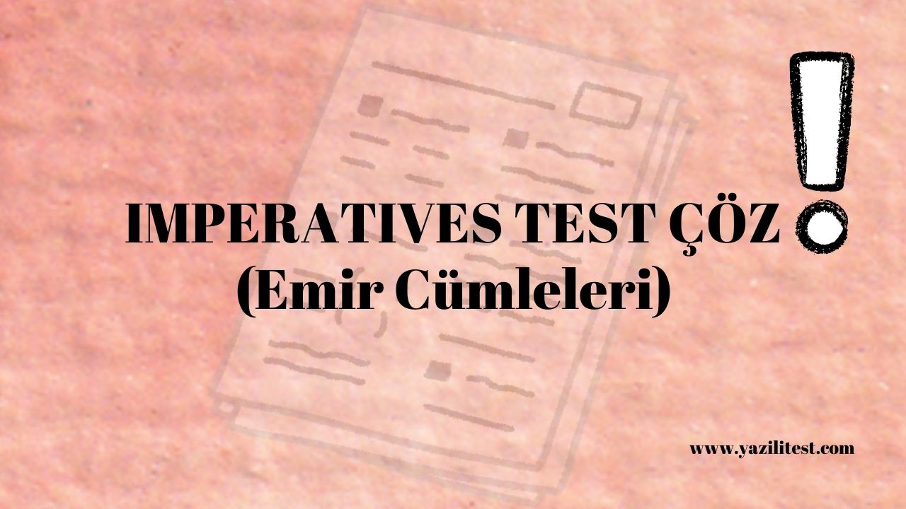 imperative test coz