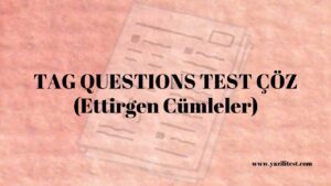 tag questions test coz