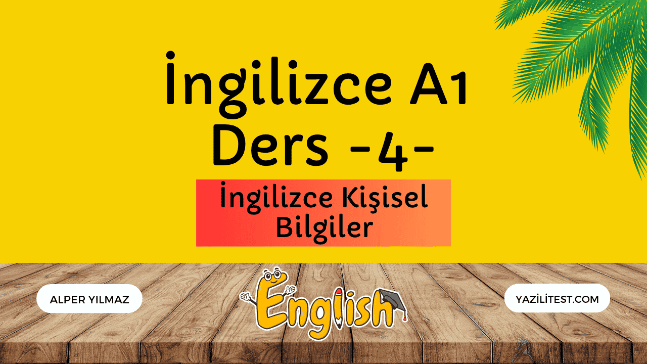 ingilizce-kisisel-bilgiler